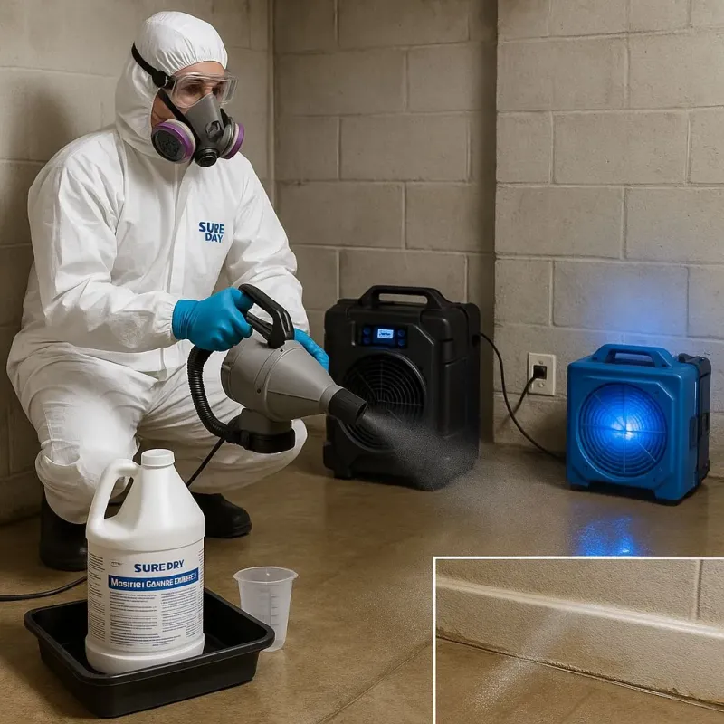 Sanitization and Odor Removal process in Wollochet, WA